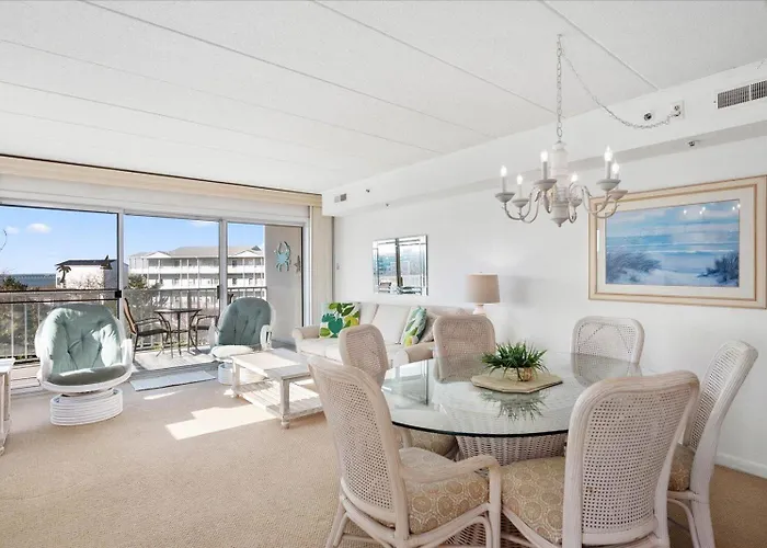Beautiful 3 Bed At Triton's Trumpet With Bay View! * Ocean City