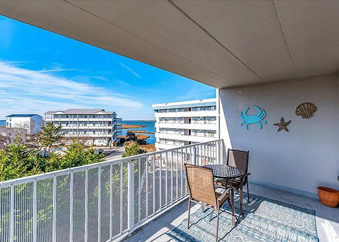 Beautiful 3 Bed At Triton's Trumpet With Bay View! * Ocean City