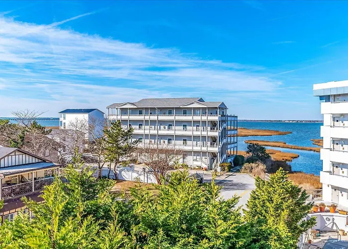 Beautiful 3 Bed At Triton's Trumpet With Bay View! * Ocean City